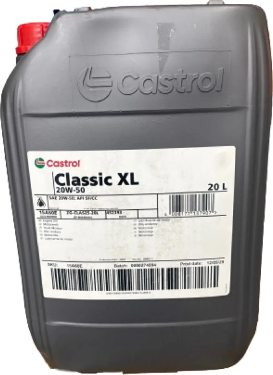 Castrol Classic XL 20W50 Motorolie 20 Liter