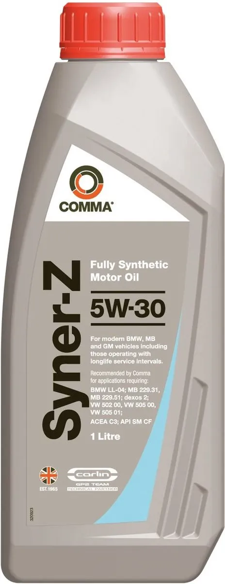 Comma Syner-Z 5W-30 Motorolie 1L