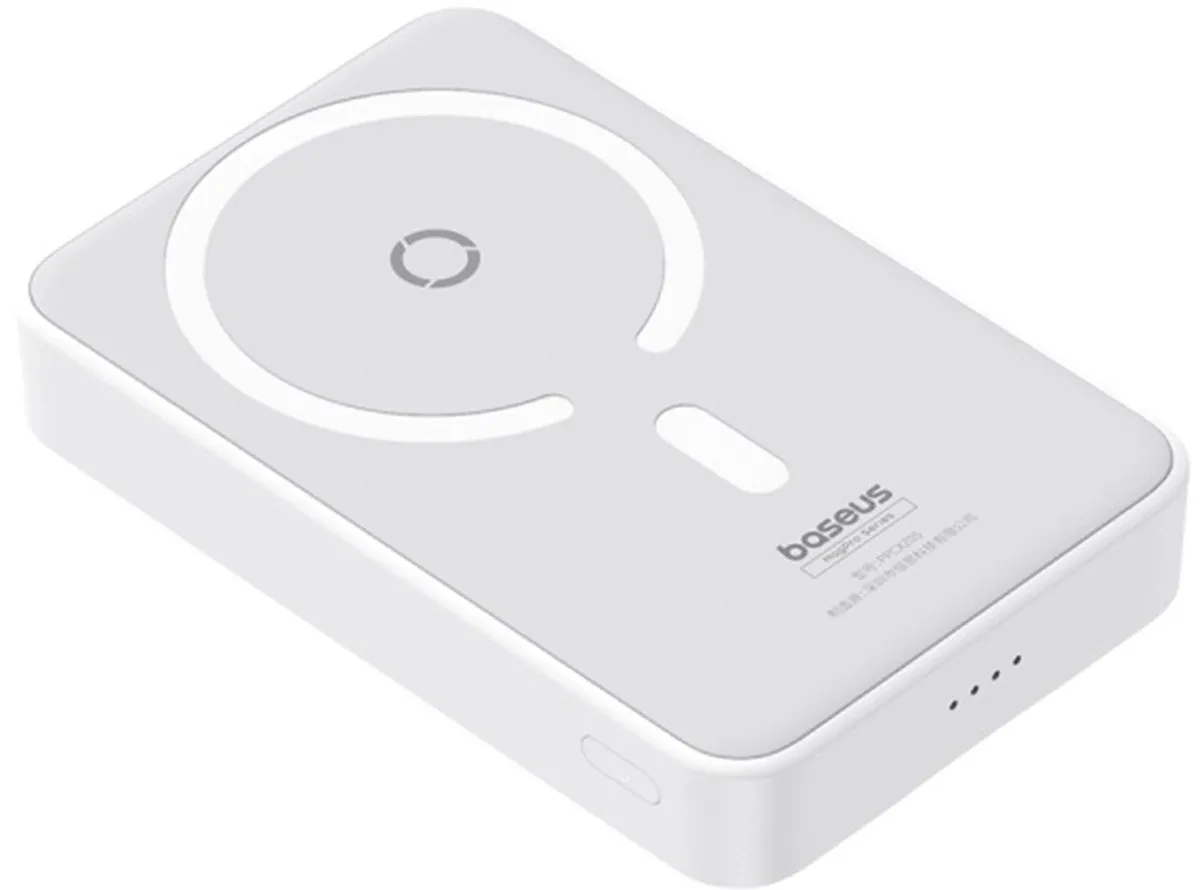 Baseus MagPro MagSafe Powerbank 20W 5000mAh - Wit