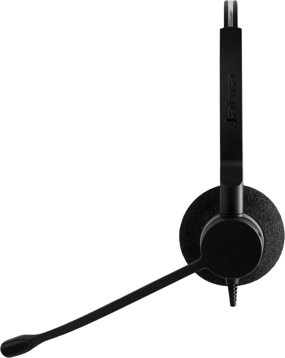 Jabra BIZ2300 Duo NC Headset - Zwart/Zilver