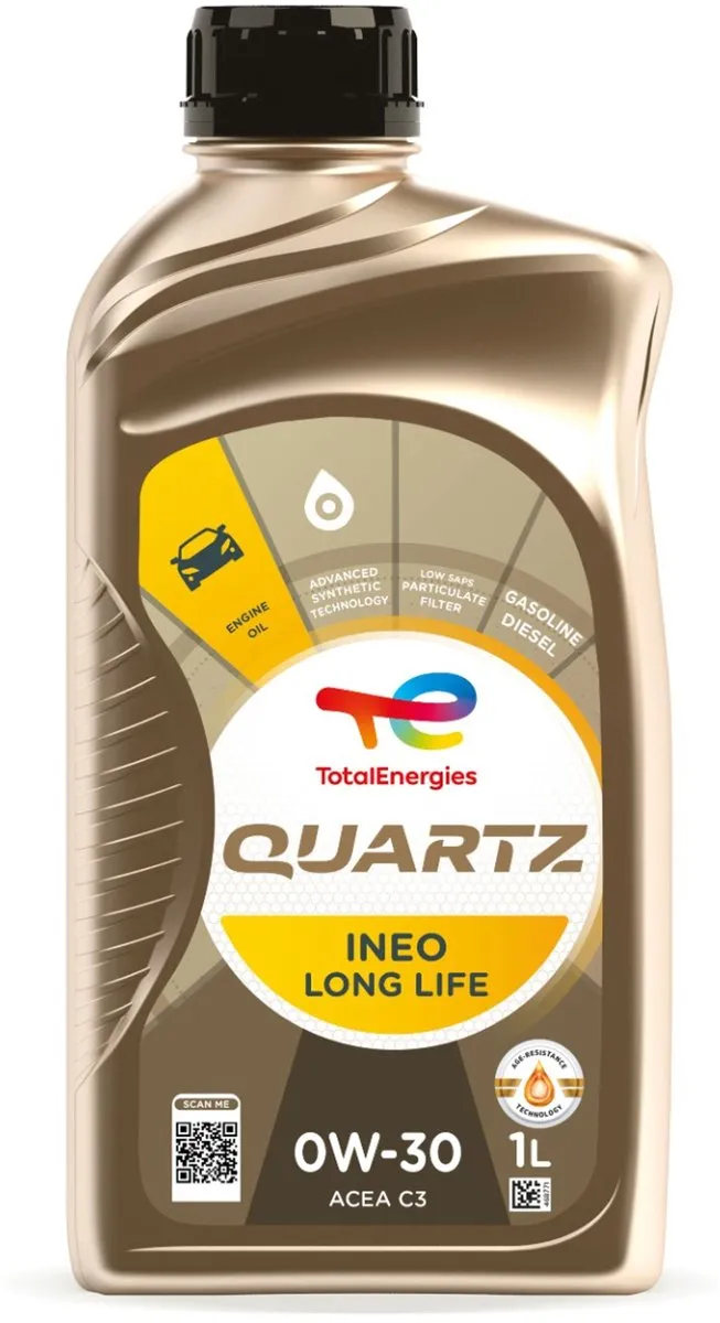 Total Quartz Ineo LongLife 0W30 Motorolie 1L