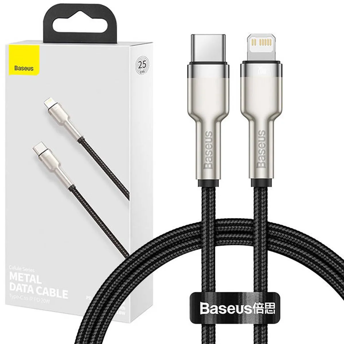 Baseus PD 20W USB-C Lightning Kabel 25cm
