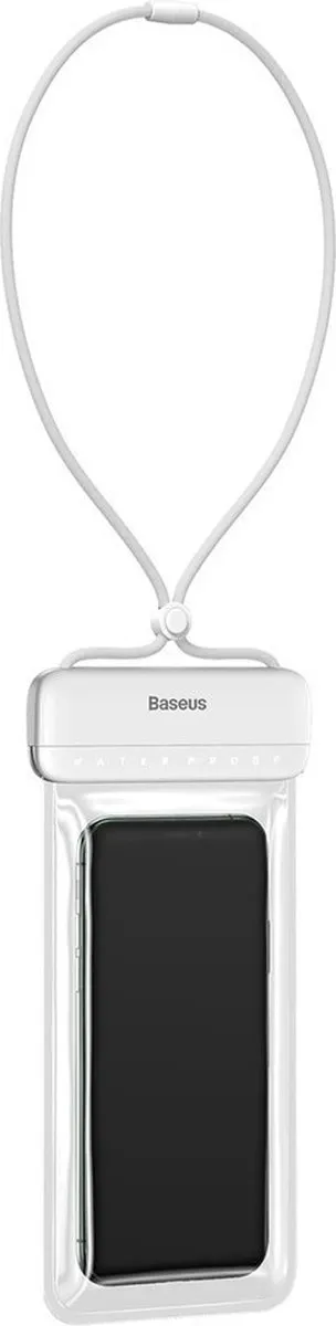 Baseus Waterdicht Telefoonhoesje IPX8 - 6.7 Inch - Wit
