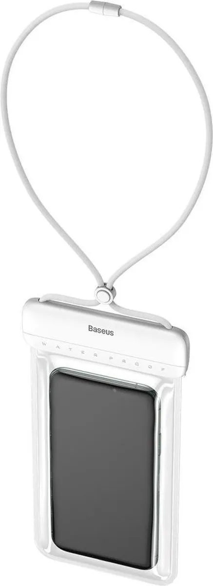 Baseus Waterdicht Telefoonhoesje IPX8 - 6.7 Inch - Wit