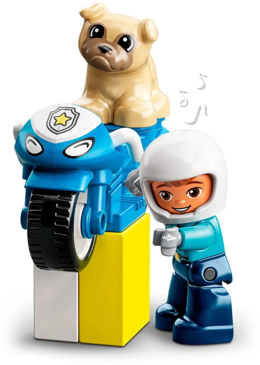 LEGO DUPLO Politiemotor 10967 - Blauw