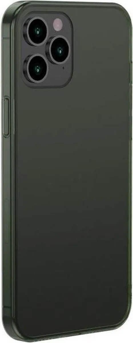 Baseus Frosted Glass Hoesje iPhone 12 Pro Max - Groen