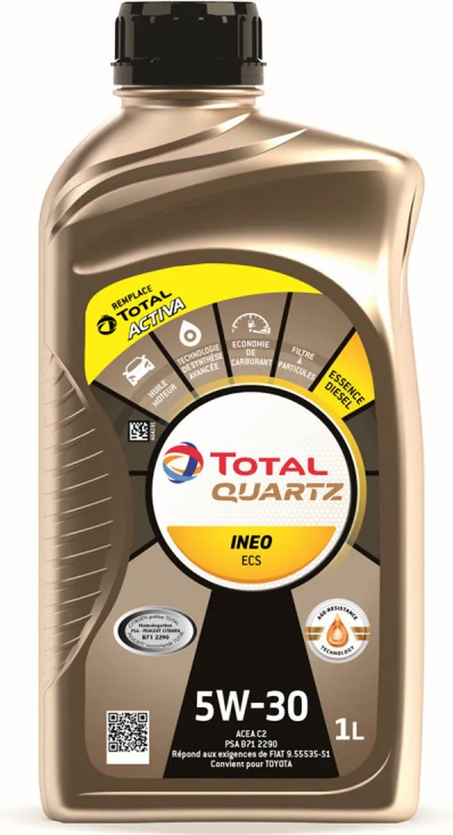 Total Quartz INEO ECS 5W30 Motorolie 1L
