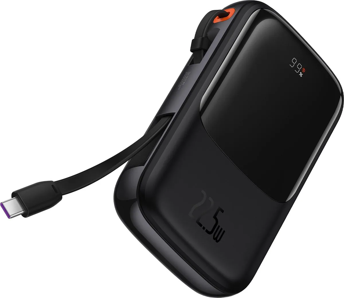 Baseus Powerbank 20000mAh 22.5W - 3x USB - Zwart - afbeelding 6 van 6