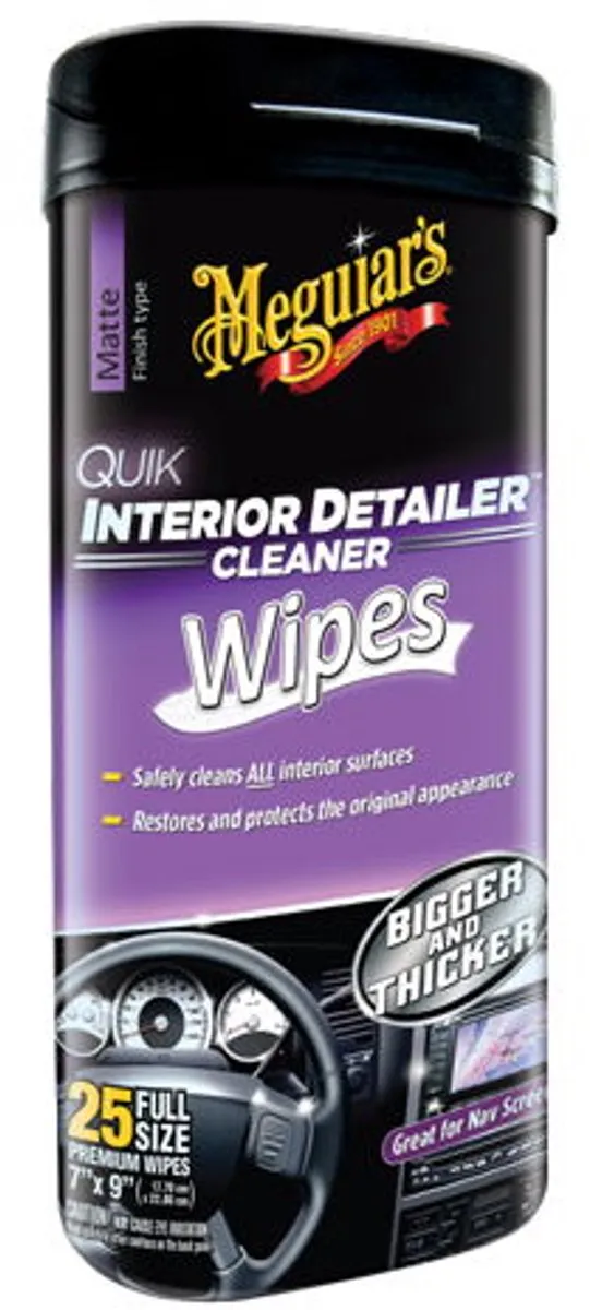 Meguiar's Quik Interior Detailer Wipes