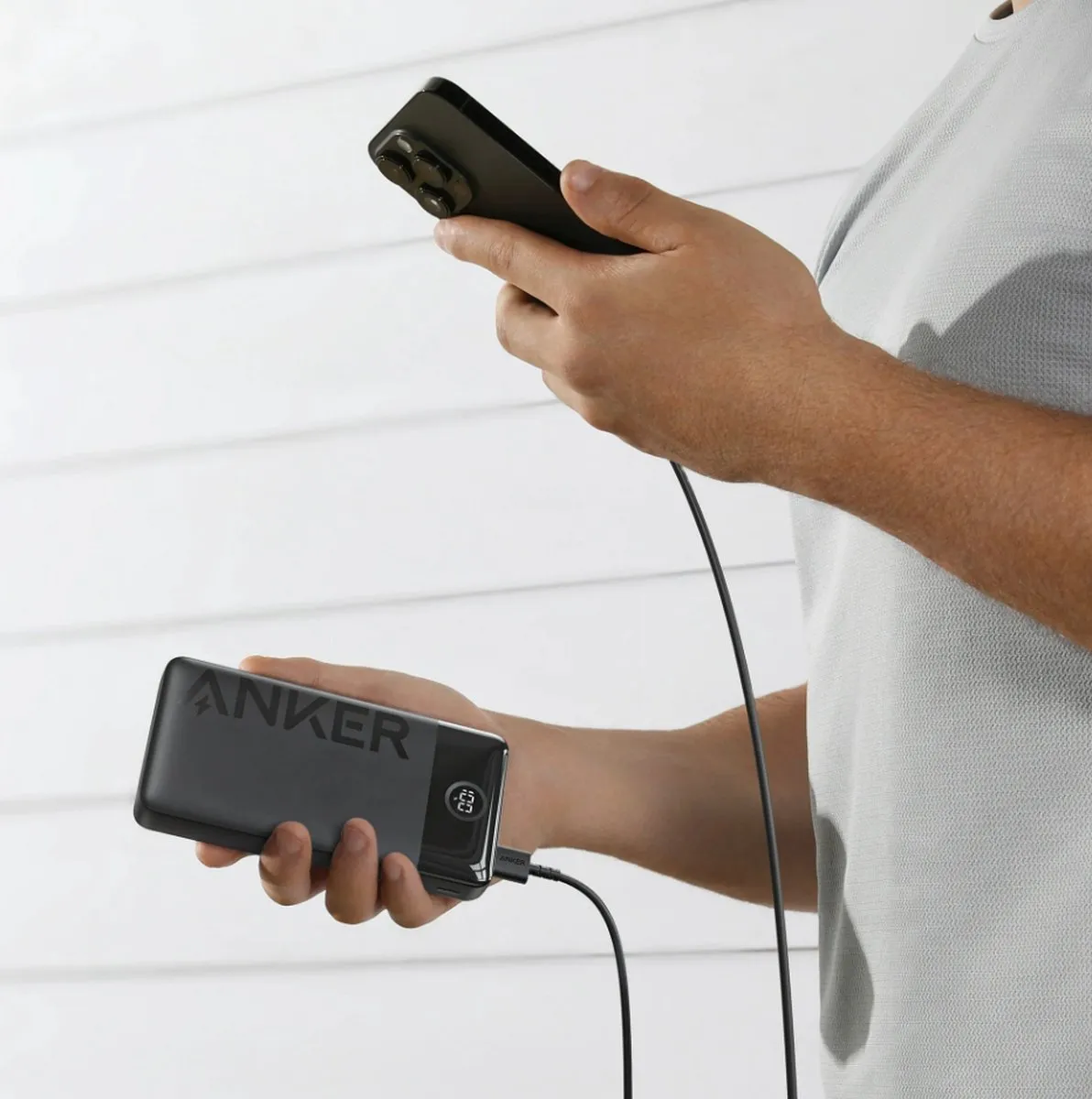 Anker Powerbank 20.000mAh 2xA1367G11 - 2 Stuks - 15W - USB-A & USB-C