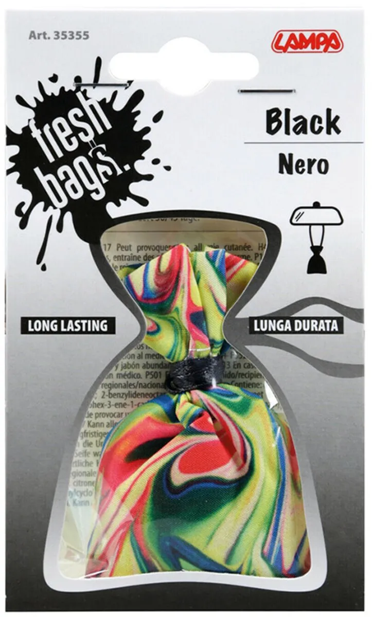 Lampa Fresh Bag Luchtverfrisser - Zwart