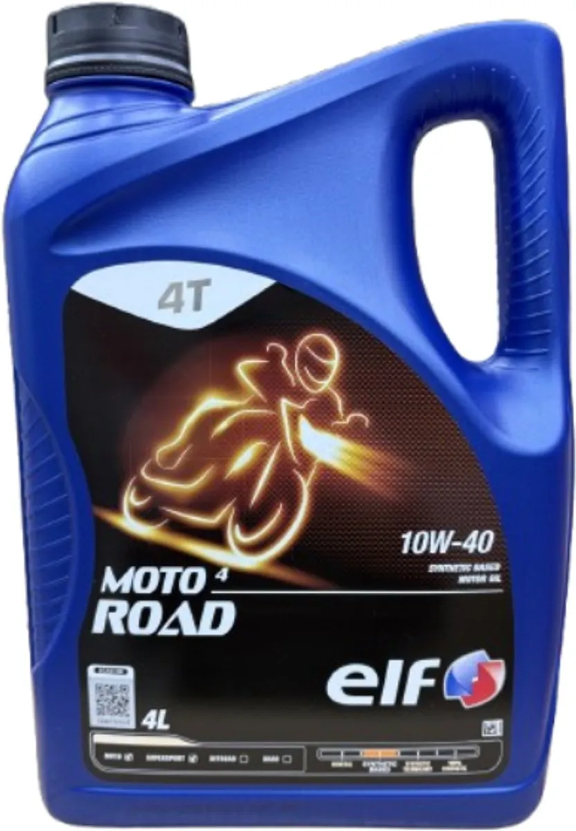 Total Elf Moto 4 Road 10W40 Motorfietsolie 4L