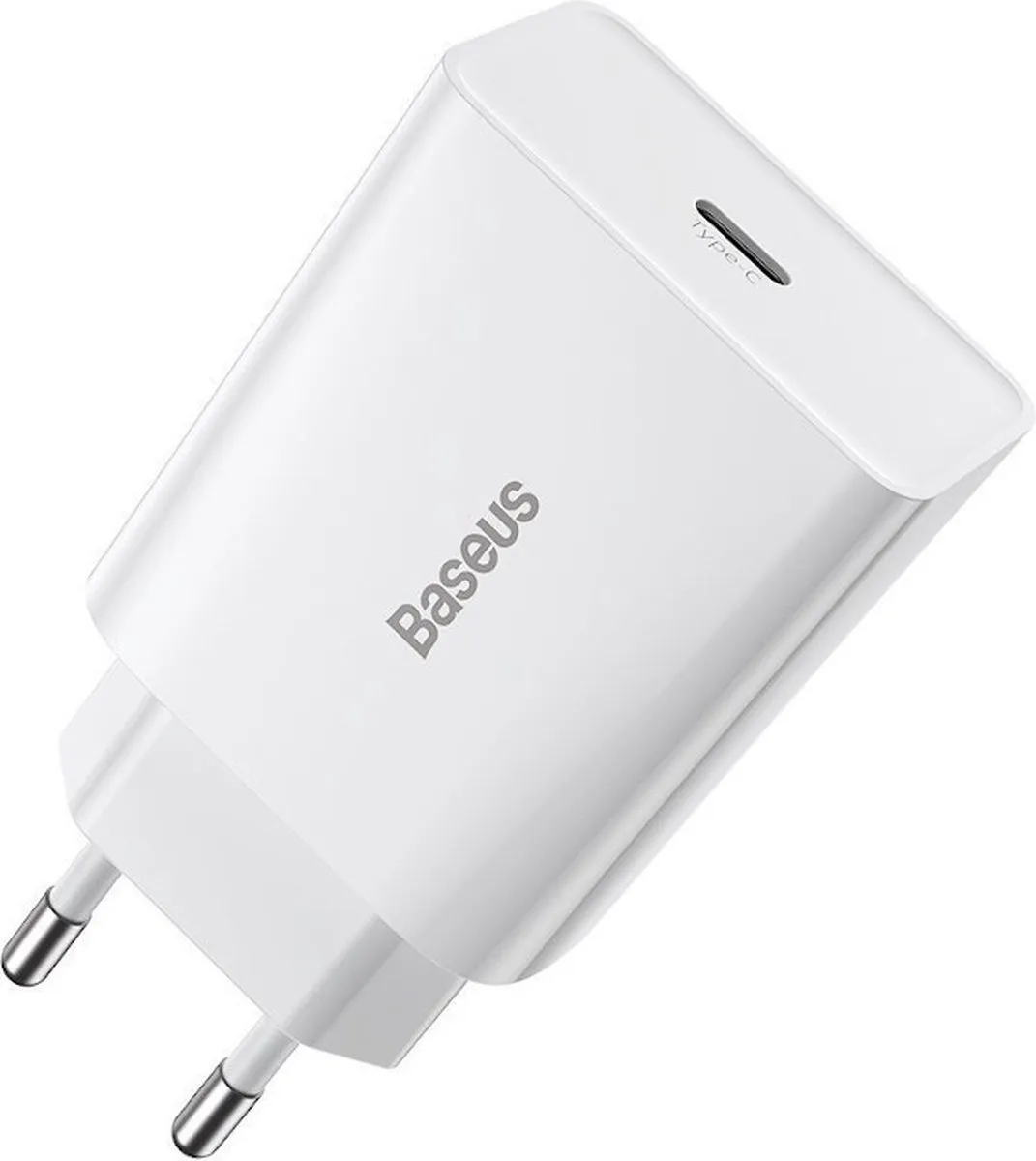 Baseus Speed Mini Oplader USB-C CCFS-SN01 20W - Zwart