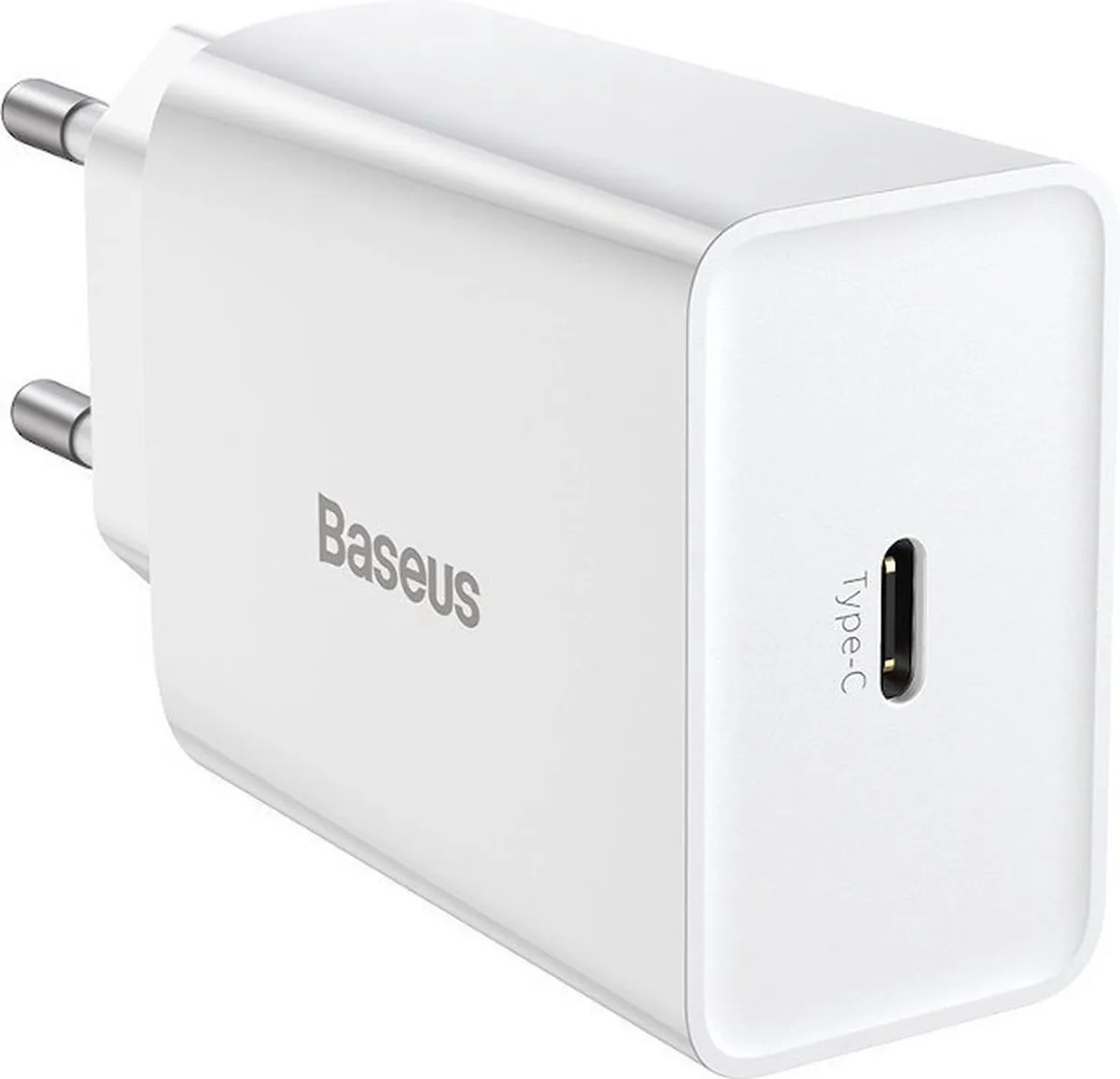 Baseus Speed Mini Oplader USB-C CCFS-SN01 20W - Zwart
