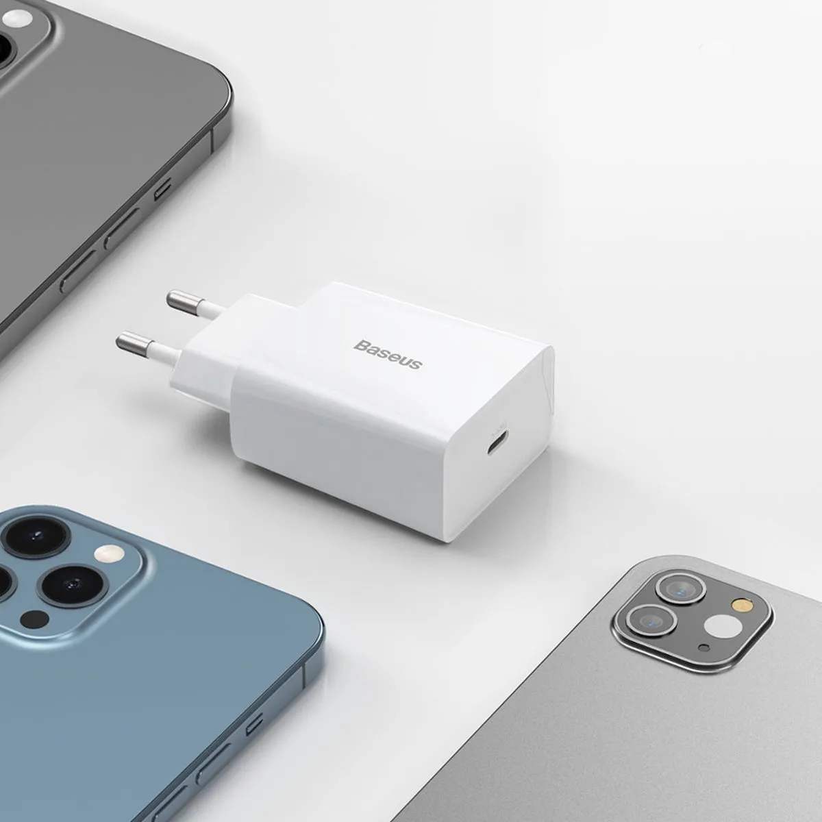 Baseus Speed Mini Oplader USB-C CCFS-SN01 20W - Zwart