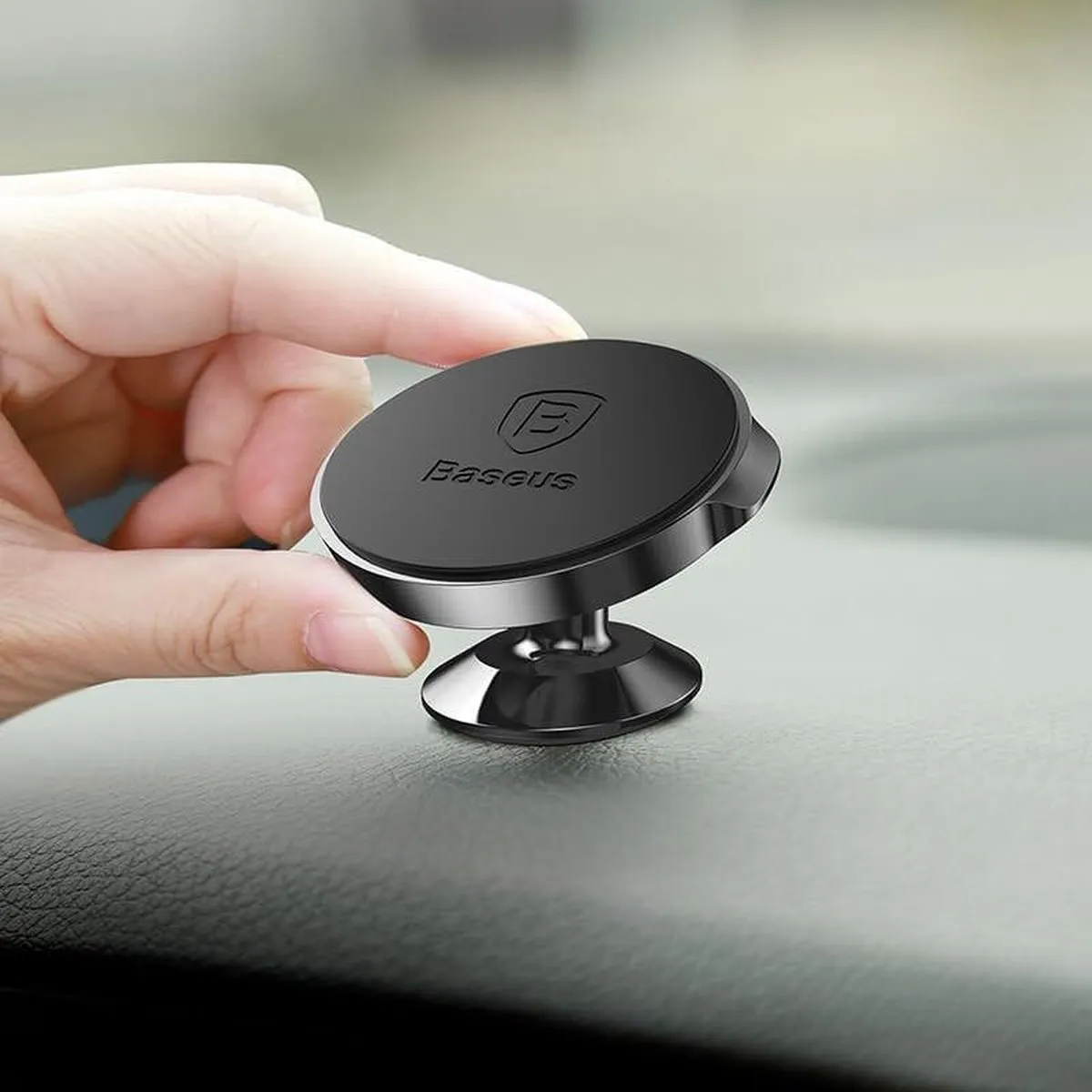 Baseus Universele Magnetische Telefoonhouder 360° - 8 Inch - Zwart