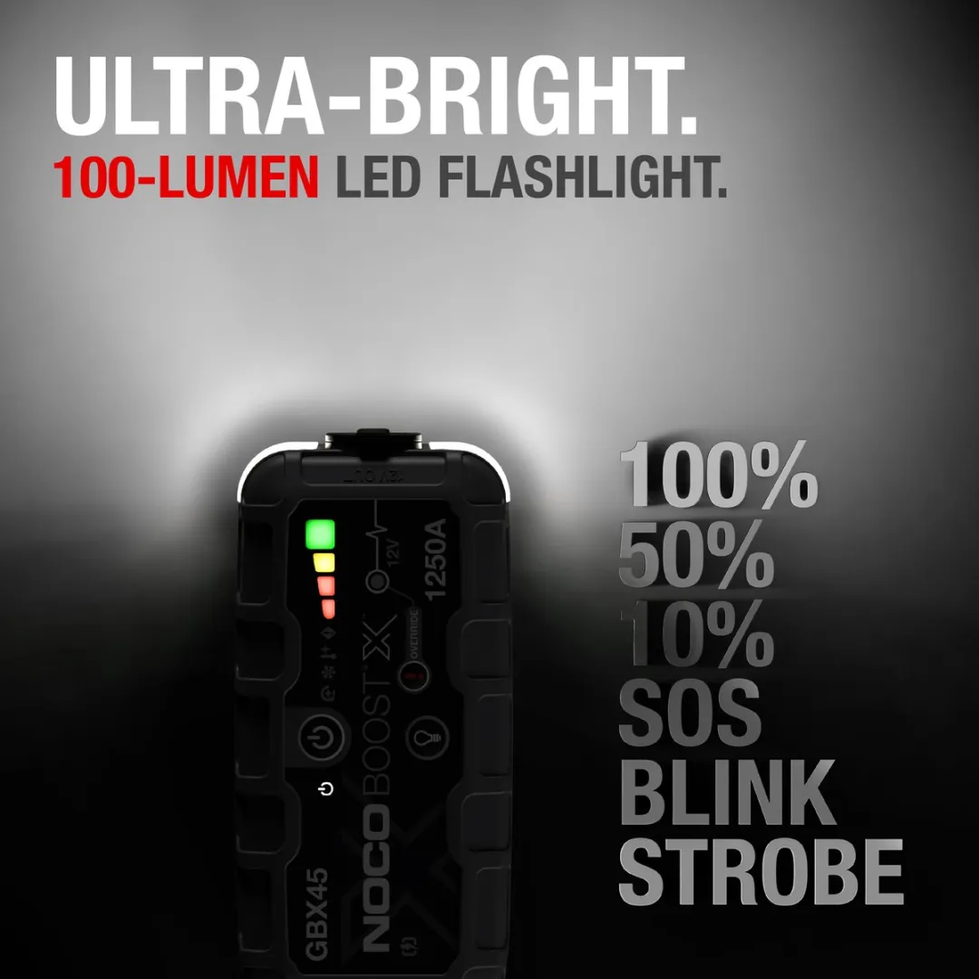 NOCO Boost X GBX45 Startbooster - 10mAh - Grijs