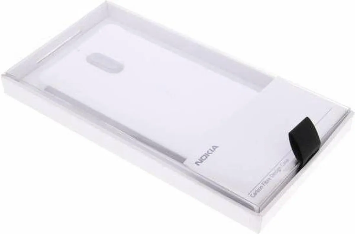 Nokia CC-802 Carbon Fibre Hoesje - Nokia 6 - Wit - afbeelding 4 van 6
