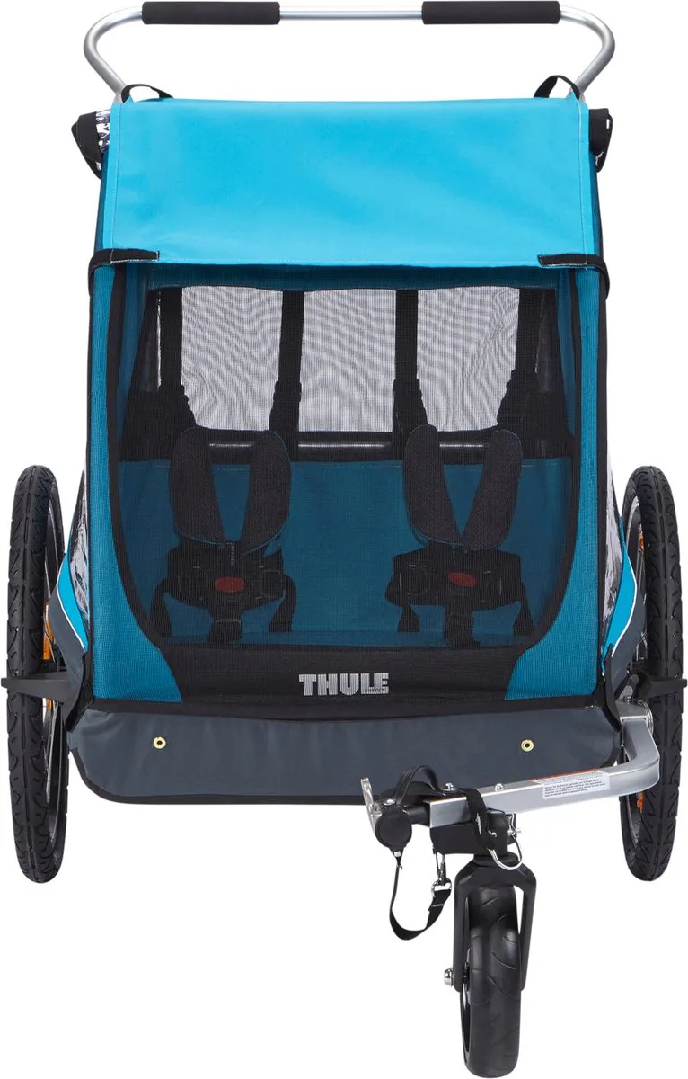 Thule Coaster 2 XT Fietswagen + Kinderwagen - Zwart - afbeelding 3 van 6