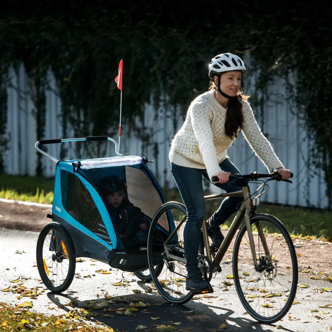 Thule Coaster 2 XT Fietswagen + Kinderwagen - Zwart - afbeelding 5 van 6