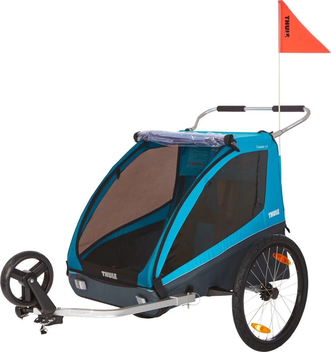 Thule Coaster 2 XT Fietswagen + Kinderwagen - Zwart