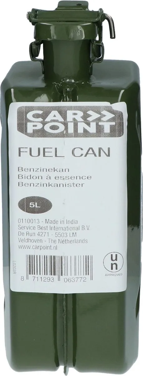 Carpoint Benzinekan 5L - Groen