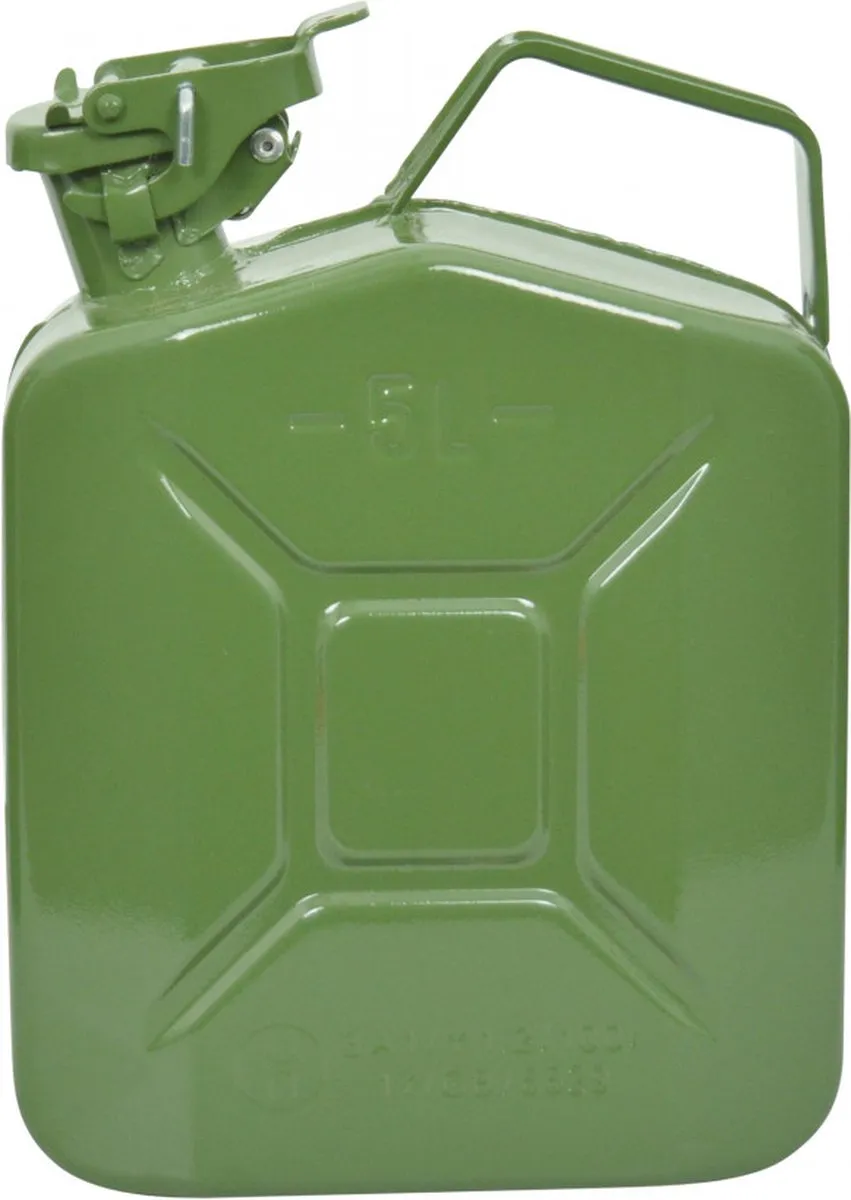 Carpoint Benzinekan 5L - Groen - afbeelding 6 van 6