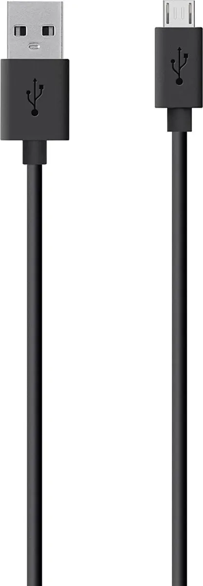Belkin F2CU012BT3M-BLK Micro-USB naar USB-A Kabel 3m - Zwart
