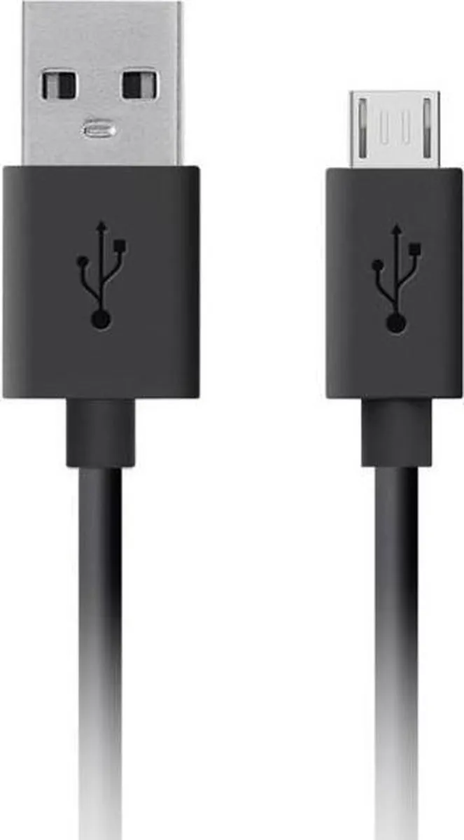 Belkin F2CU012BT3M-BLK Micro-USB naar USB-A Kabel 3m