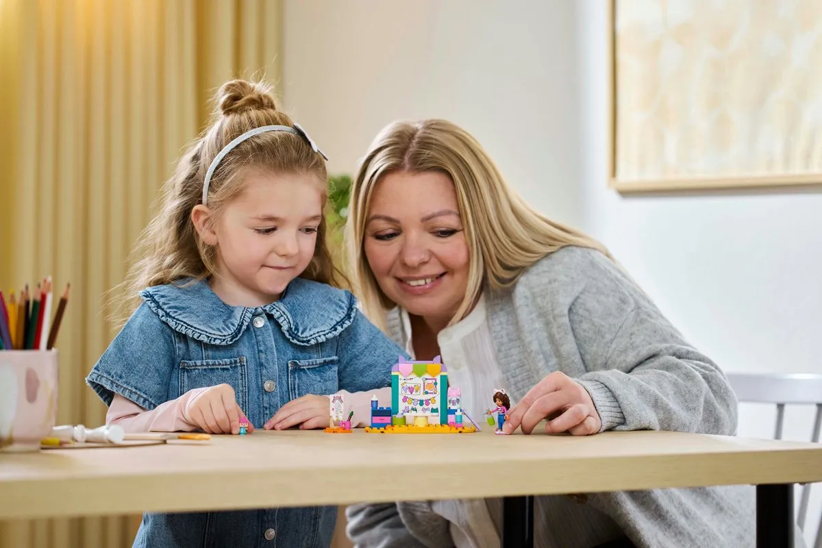 LEGO Gabby's Poppenhuis Knutselen met Babykitty 10795 - 60 Stukken