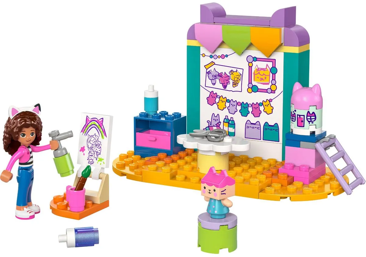 LEGO Gabby's Poppenhuis Knutselen met Babykitty 10795 - 60 Stukken - afbeelding 6 van 6