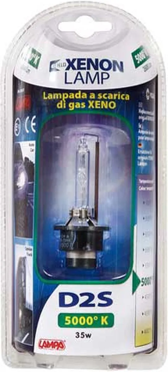 Lampa HID Xenon D2S 35W 5000K P32d-2 - Wit