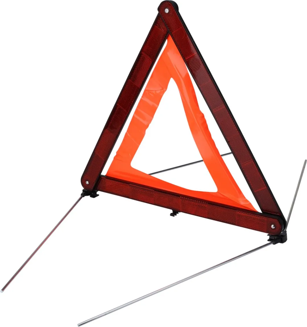 Shell Gevarendriehoek - Reflecterend & Opvouwbaar - Rood/Geel - afbeelding 2 van 3