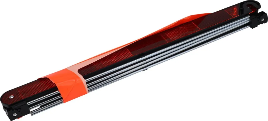 Shell Gevarendriehoek - Reflecterend & Opvouwbaar - Rood/Geel - afbeelding 3 van 3