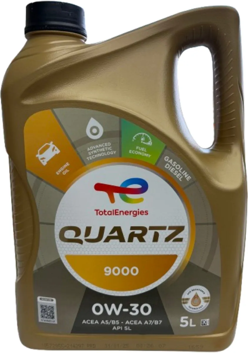 Total Quartz 9000 0W-30 Motorolie 5L