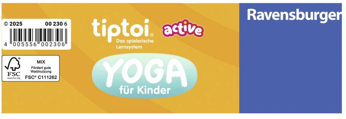 Ravensburger 00230 tiptoi® ACTIVE Yoga für Kinder