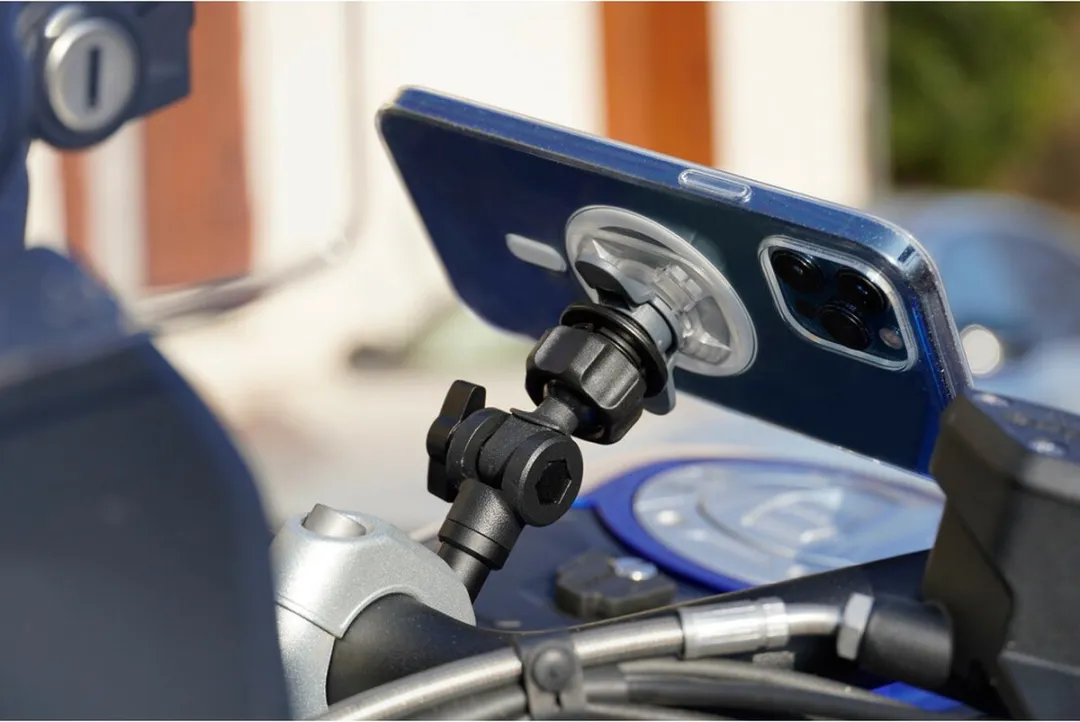 Optiline Telefoonhouder Scooter 90567 - Universeel - 7.2 Inch - Transparant - afbeelding 6 van 6