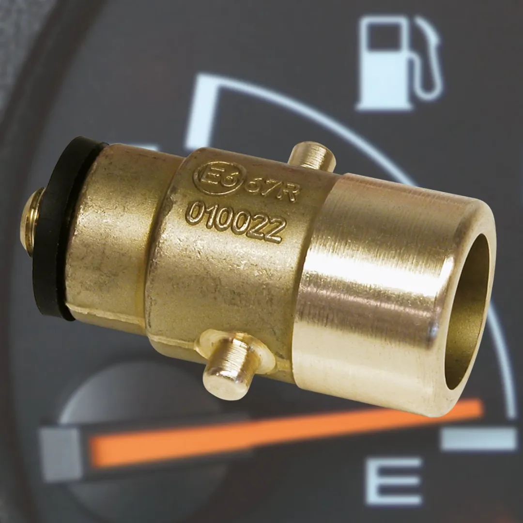 Carpoint LPG-nippel Bajonet 10mm - Messing Goud