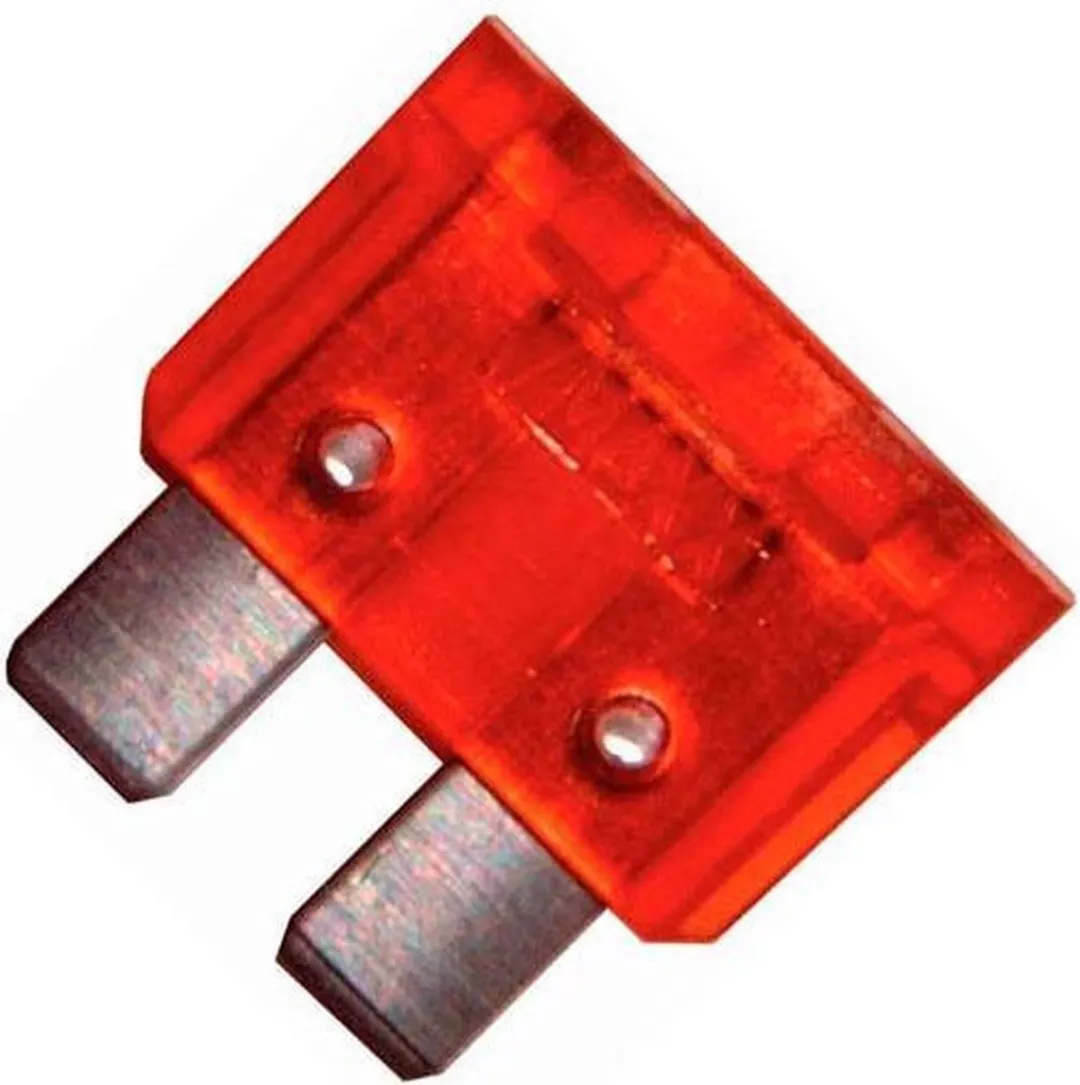 Carpoint Steekzekering 10A - 6 Stuks - Rood