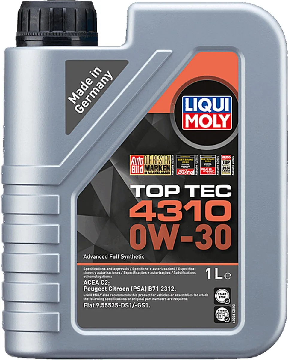 Liqui Moly Top Tec 4310 0W30 Motorolie 1L
