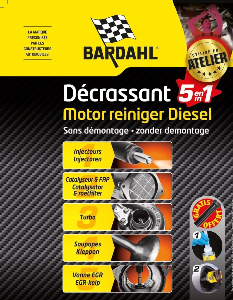 Bardahl Diesel Motorreiniger 500ml
