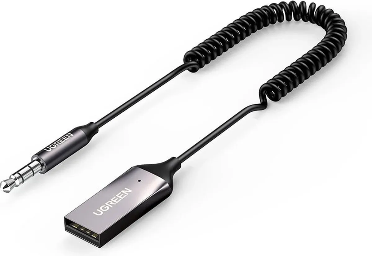 Ugreen Bluetooth 5.0 Geluidsontvanger USB-Audioadapter AUX