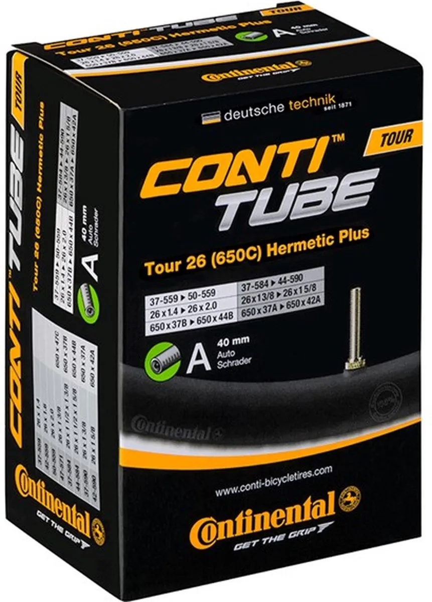 Continental Binnenband Tour 26" 37-559 - Zwart