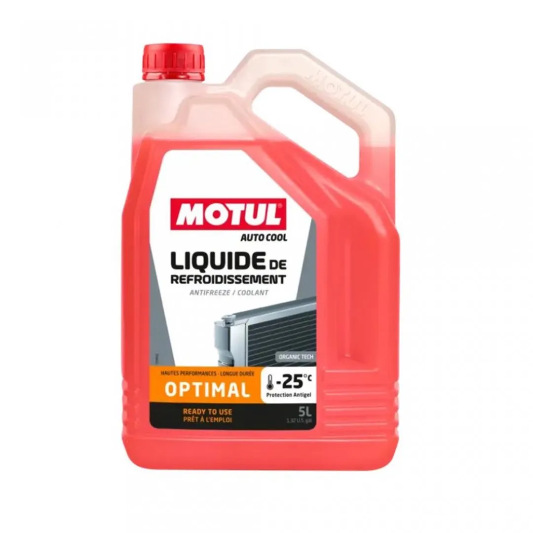 Motul Cool Optimal Organic Tech Koelvloeistof -25°C 5L