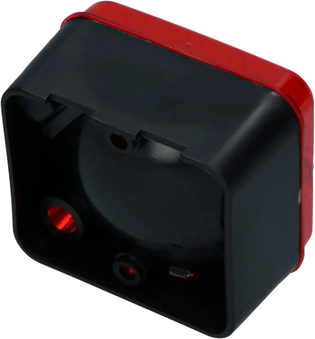 Carpoint Mistachterlicht Aanhanger 7x8cm - Rood