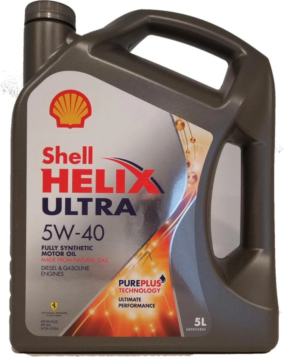 Shell Helix Ultra 5W-40 Motorolie 5L