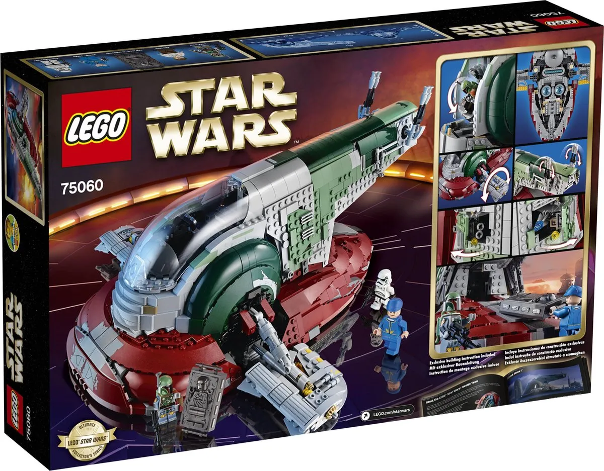 LEGO Star Wars UCS Slave I 75060 - 1996 Stukken