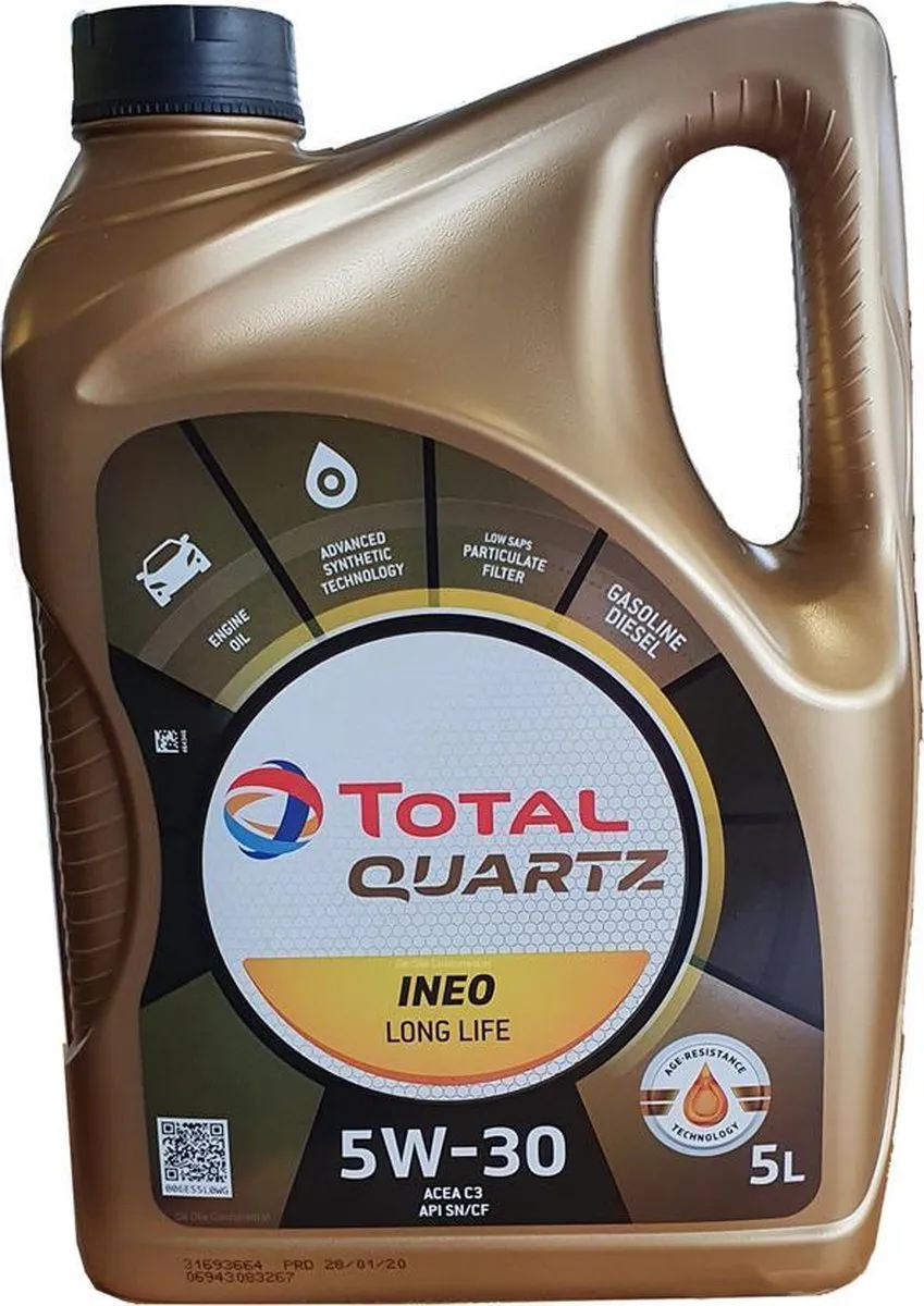 Total Quartz Ineo C1 5W30 Motorolie