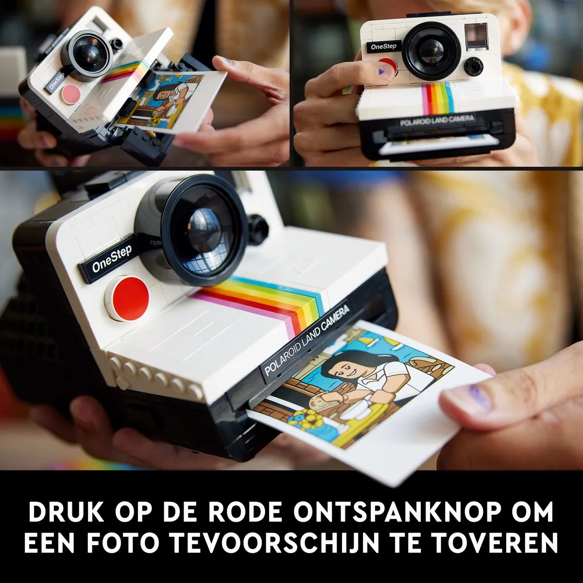 LEGO Ideas Polaroid OneStep SX-70 Camera 21345 - 516 Stukken