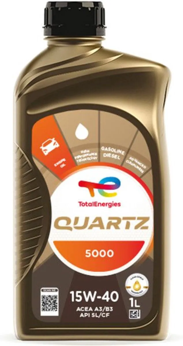 Total Quartz 5000 15W40 Motorolie